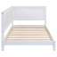Lit de jour simple en bois / blanc - Design classique pour le confort de la chambre à coucher et le lit à accoudoirs-502315627-502315621