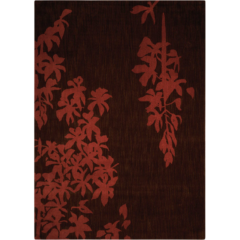 Metropolitan Wool Floral Indoor Rug, Rectangle 9'6" x 13'