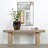 Capri 87.4'' Solid Wood Console Table