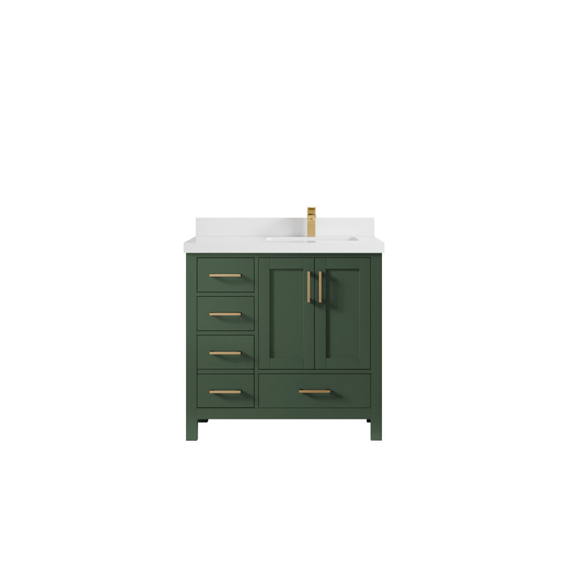 Ensemble de meuble-lavabo simple 36 po Malibu, WWCL2026