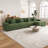 168" Modular L-Shaped Sectional Sofa With Ottoman-1081128066