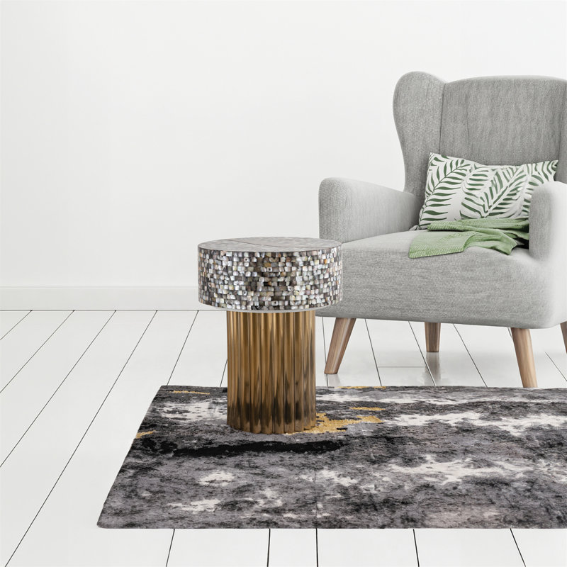 Tashya Mother of Pearl End Table