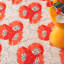 Tapis japonais lavable à la machine à motif de coquelicots japonais-96606438