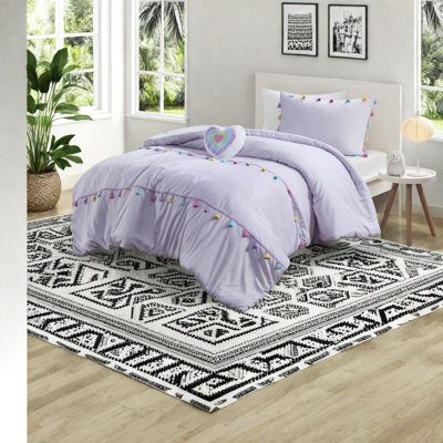 Ensemble de literie avec coussin Heart
