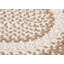 Tapis naturel / blanc en coton tressé à la main Launcelot-34929757
