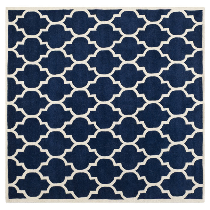 Carolene Hand Tufted Wool Geometric Rug