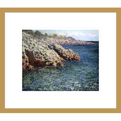 La Méditerranée (Cap d'Antibes) par Claude Monet, impression giclée encadrée