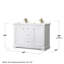 Ensemble de meuble-lavabo double 48 po avec miroir Avery-51712053-51978201-115283369