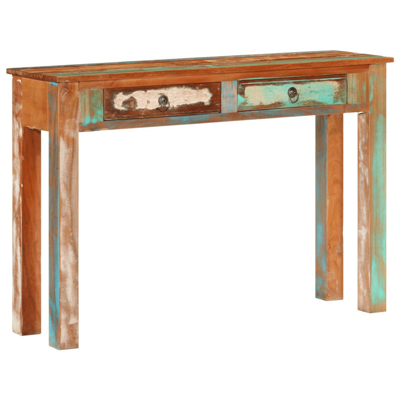 Debro 43.3'' Solid Wood Console Table