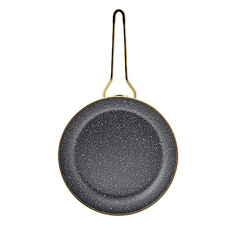 Karaca Troy Enamel Induction Frying Pan, 26cm, Black/Gold