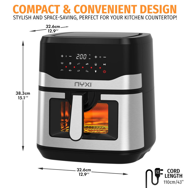 Nyxi 9.2L Basket Air Fryer Air Fryer