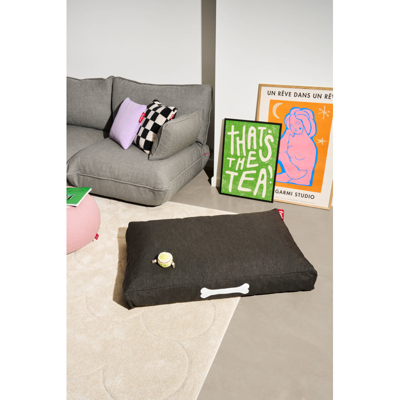 Doggielounge Dog Bed, Large (5.5" H x 29.5" W x 47" D), Thunder Gray