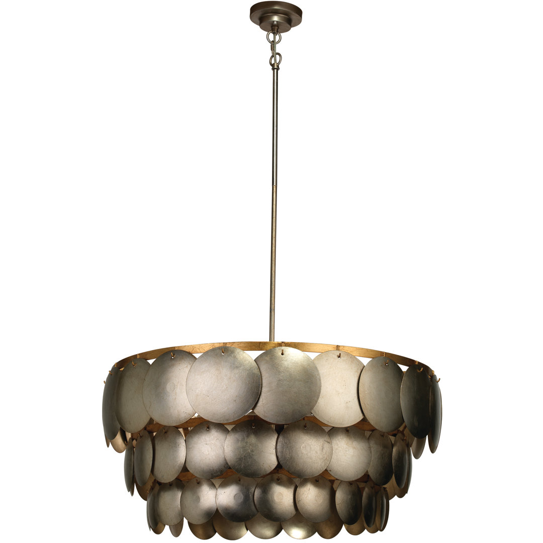 Calypso 4 - Light Dimmable Tiered Chandelier Jamie Young Company