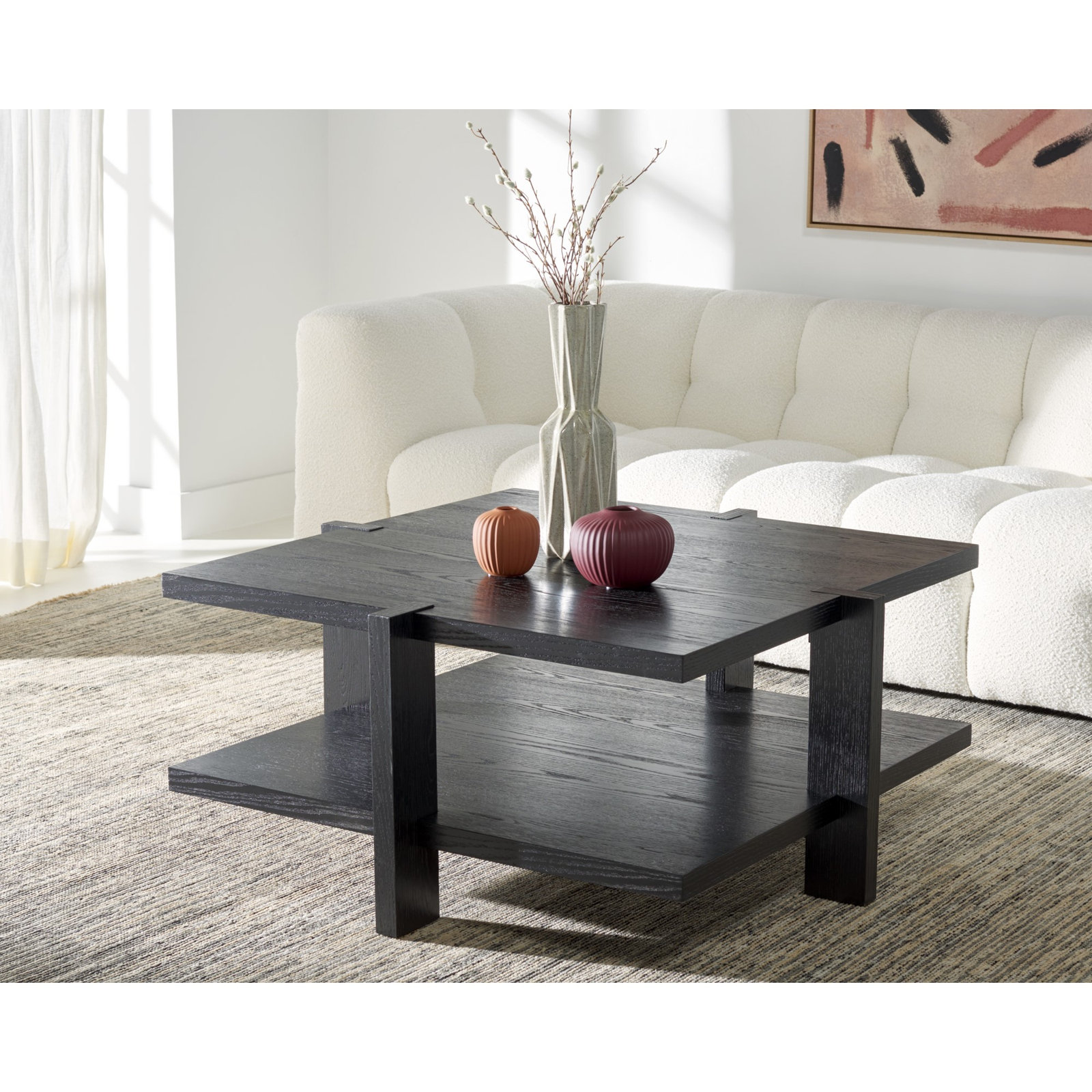Provo 40" Coffee Table, Black