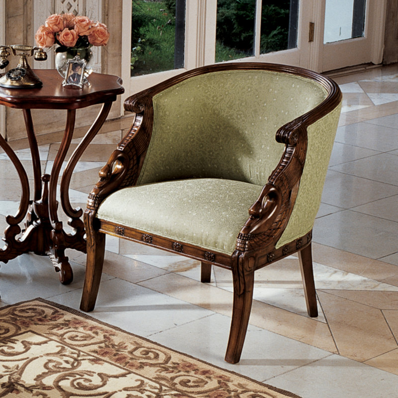 Due Cigno 27.5Cm Wide Polyester Barrel Chair