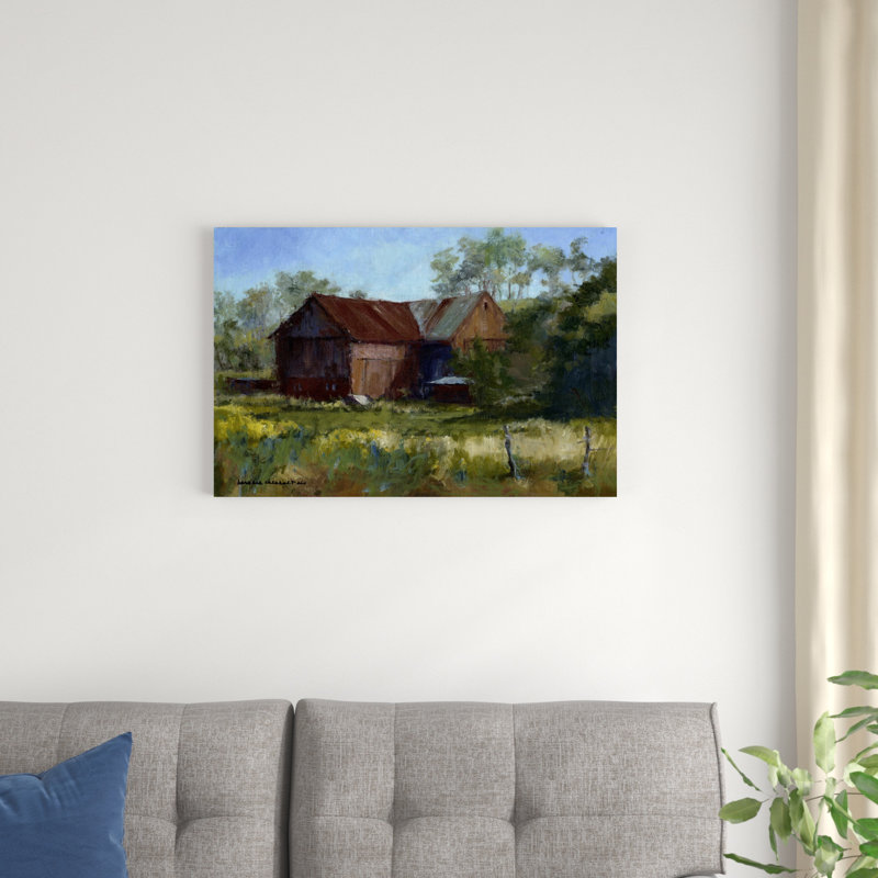 Amish Country Barn, H 20 po x l 30 po x P 1,25 po