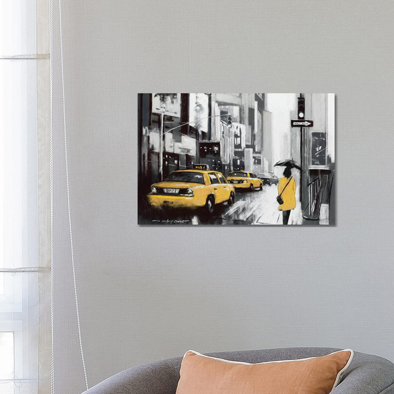 New York City I by E.A. Orme - Wrapped Canvas Painting, 66.04 cm H x 45.72 cm W