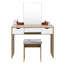 Evonne Dressing Table with Mirror-1557264323