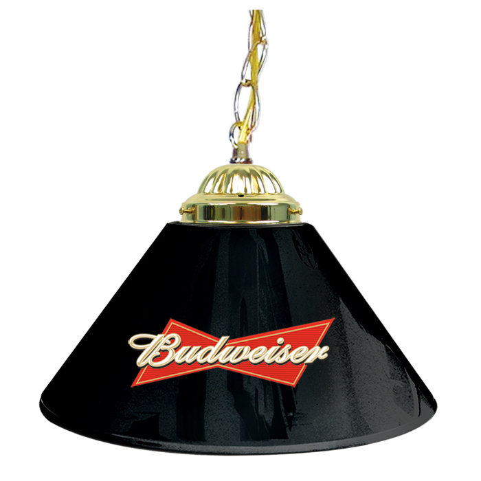 Luminaire suspendu conique 1 lumière Budweiser