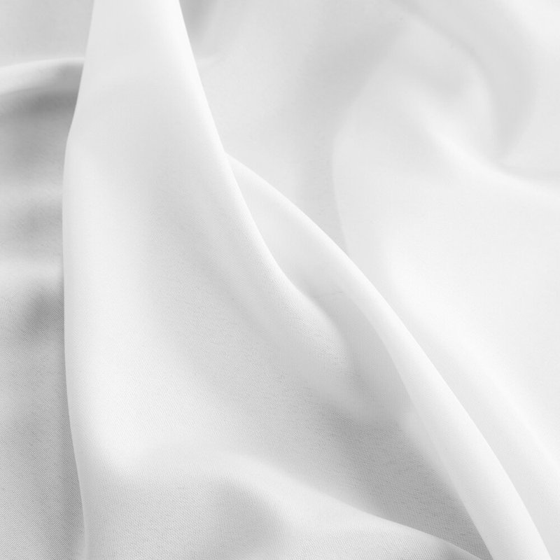 Rita Polyester Standard Eyelet Curtain Panel, White
