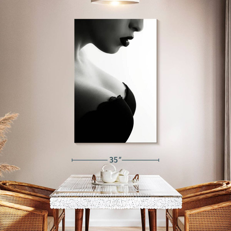 Leisha Busty Female Portrait, 30" H x 20" W
