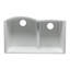 33'' L Double Bowl Granite Kitchen Sink-20524733