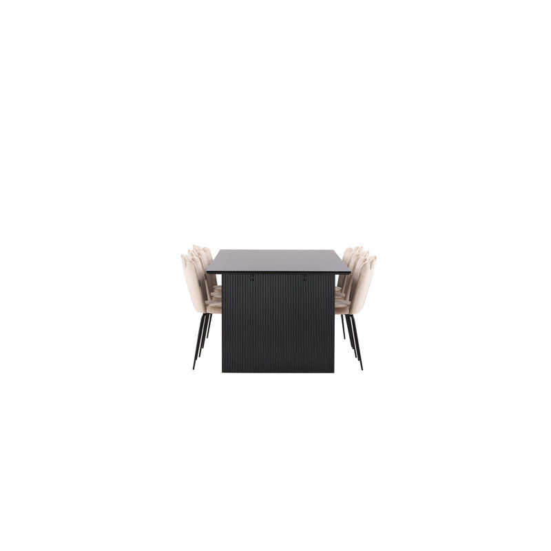 Rosato 6 - Person Dining Set