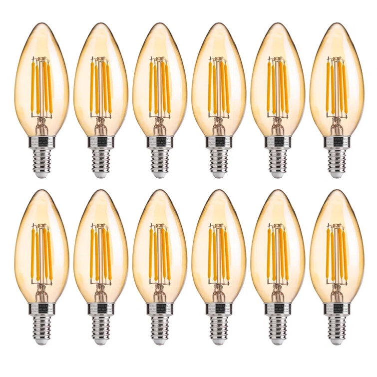 B11E12 40 Watt Equivalent B11 E12/Candelabra Dimmable 2200K LED Bulb