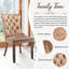Tufted Velvet Wing Back Side Dining Chairs-880669741-880669739