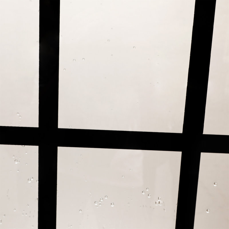 Porte de douche à panneau simple sans cadre H 34 po x H 72 po