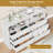 55" Wide 6-Drawer Dresser with Storage, LED & Charging Station-107056111-107056106