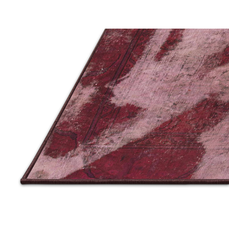 Abstract Indoor Rug, Rectangle 7' x 9'