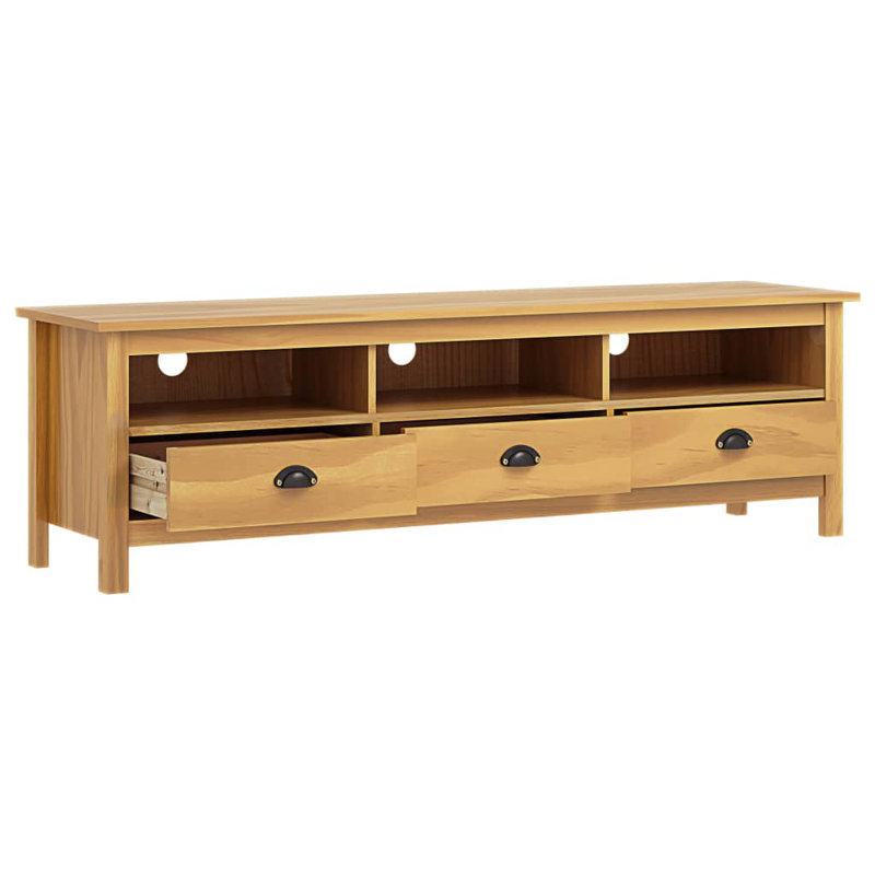Mickens Unfinished TV Stand for TVs up to 60", Brown