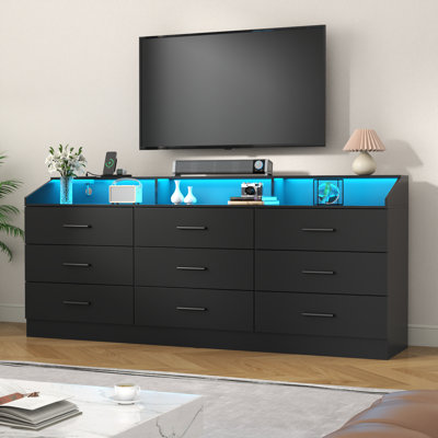 Lastarr 9 - Drawer Dresser by Wrought Studio