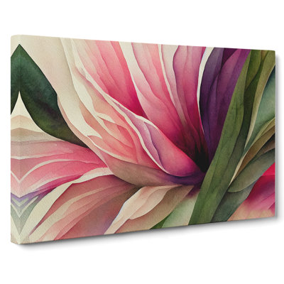 Captivating Flower - Wrapped Canvas Painting