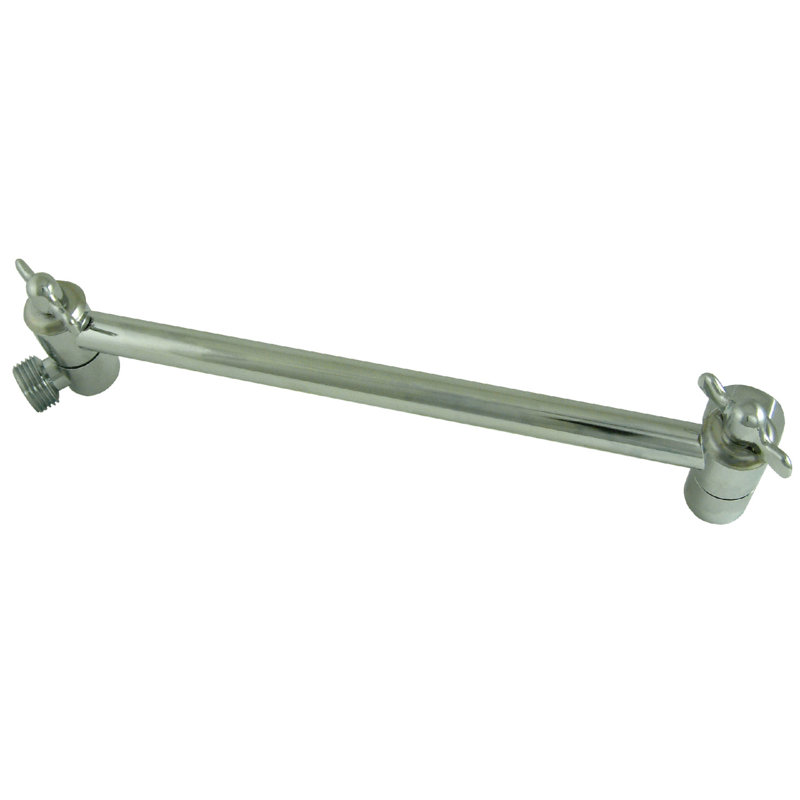 Kingston Brass Plumbing Parts 10-Inch Adjustable High-Low Shower Arm, Polished Chrome