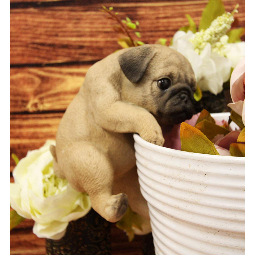 Amalie Dog Plastic Garden Statue Latitude Run®