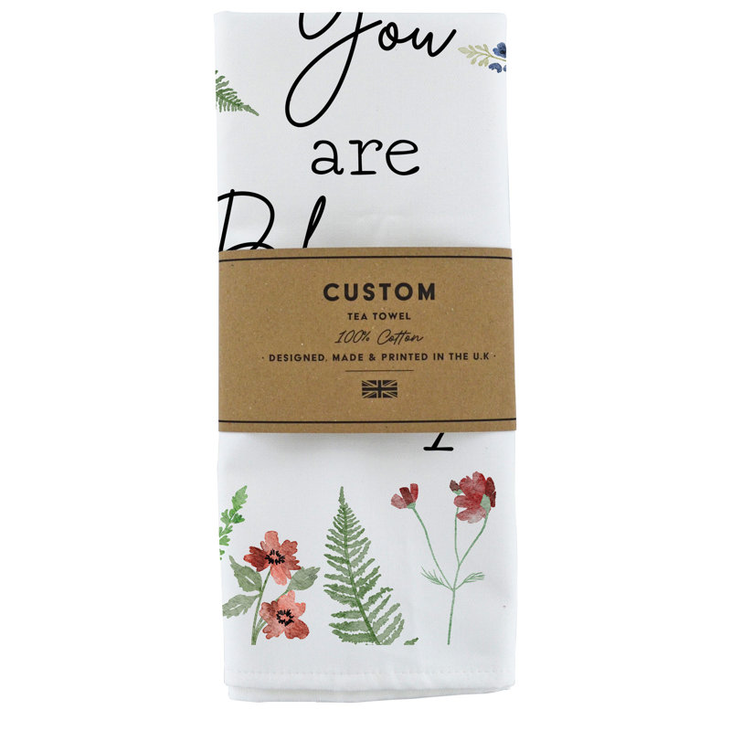 Youra Floral Tea Towel Kitchen Towel