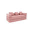 Canapé-lit pliant de 78 po avec accoudoirs amovibles en forme de L, canapé-lit modulaire en chenille désossé escamotable, canapé-lit pliable en mousse à mémoire de forme pour petits espaces-2070532773