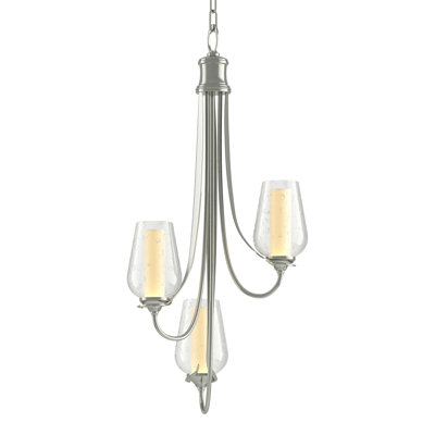 Lustre classique / traditionnel à 3 lumières Flora