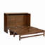 Armoire lit escamotable en bois massif avec station de charge et tiroir de rangement-2010488223-2010488217