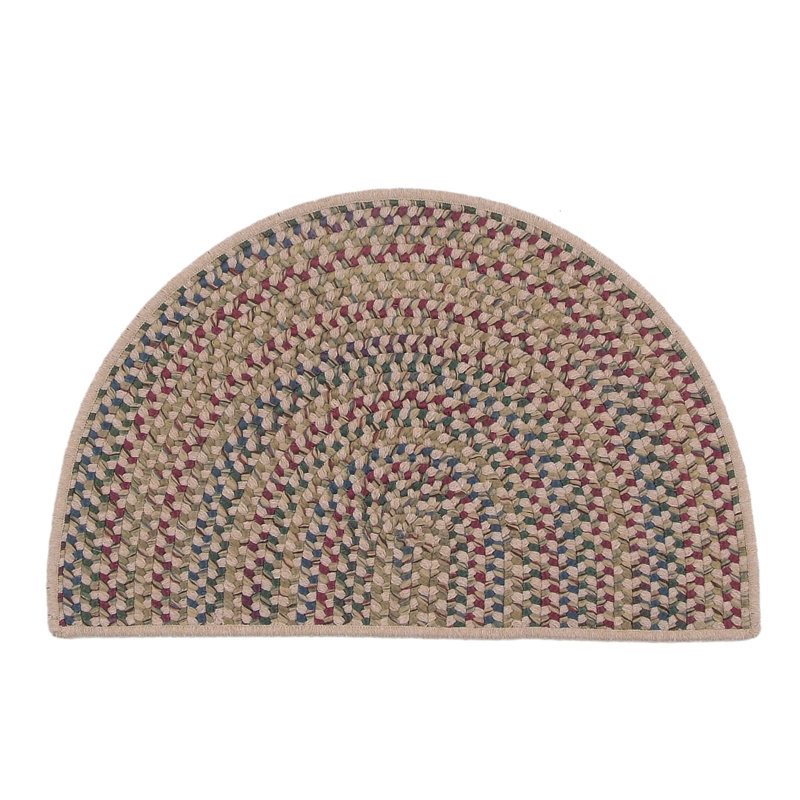 Tapis rustique tressé à chevron rustique 1 pi 6 po x 2 pi 6 po