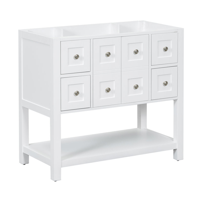 35.6'' Single Bathroom Vanity Base Only