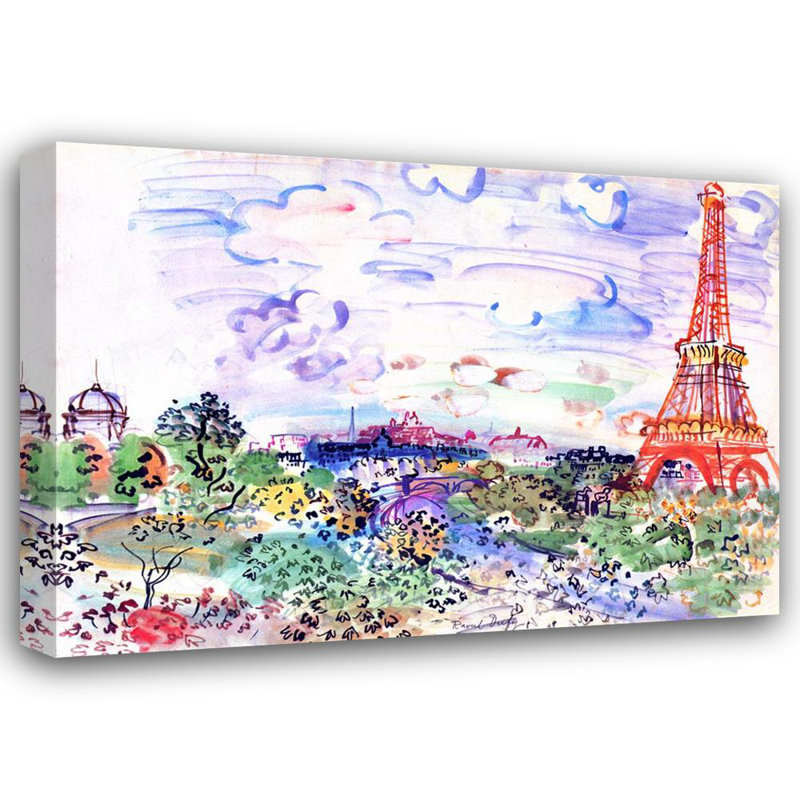 La Tour Eiffel, 1935 IMC-TFA435, 34'' H x 48'' W