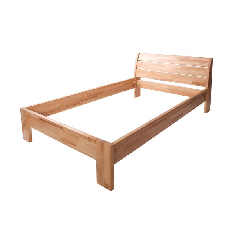 Pigott Solid Wood Bed, 90 x 190cm