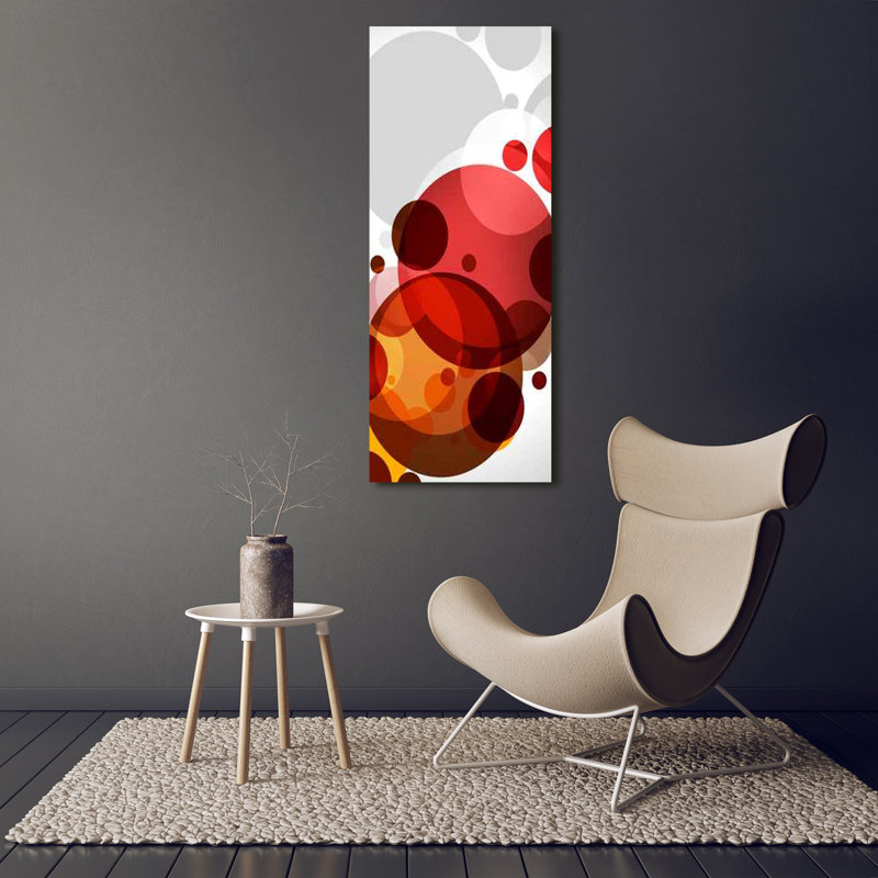 Wheel Abstraction - Wrapped Canvas Print