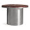 Plateau Marble Pedestal End Table