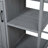 Durable Outdoor Kitchen Island With Stainless Steel Top, Ample Storage, And Lockable Wheels For Patio Use, Grey-1904085877