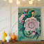 Reproduction d'art sur toile, "Un oiseau tropical"-415693452