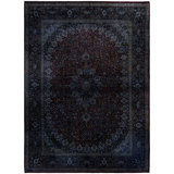 Overdyed One-of-a-Kind 11' 3" x 14' 10" Hand Knotted Area Rug